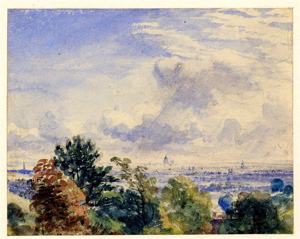 Constable - London from Hampstead Heath, 1888,0215.50