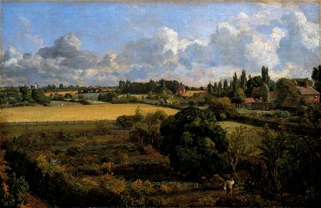 Constable - Golding Constable's Kitchen Garden, c.1815, R.1955-96.2