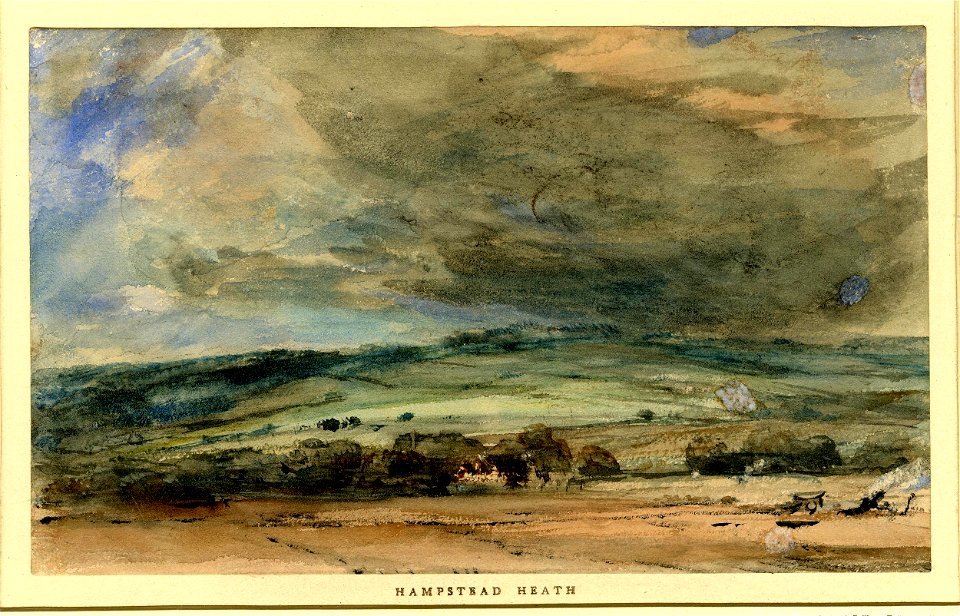 Constable - Hampstead Heath, 1900,0824.505