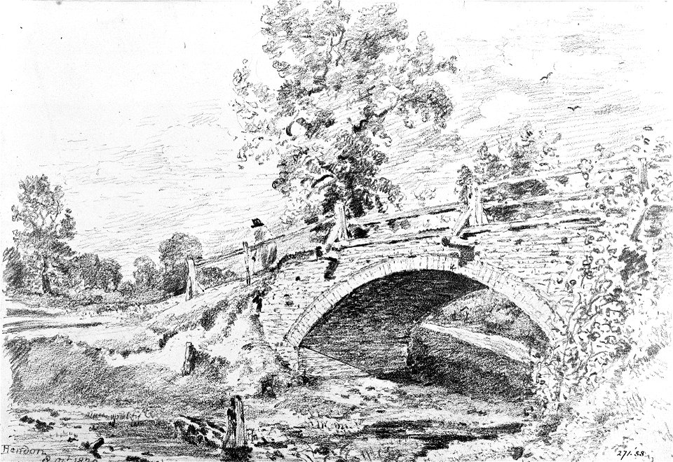 Constable - Bridge at Hendon, 271-1888