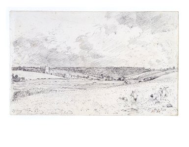 Constable - Churn Wood and Greenstead Church, 611-1888