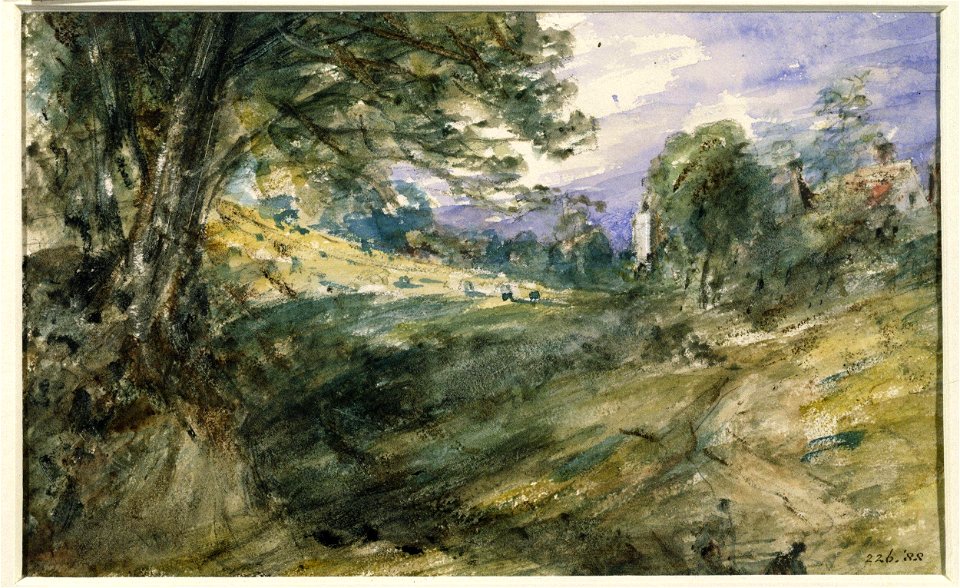 Constable - Cottages on high ground, 226-1888