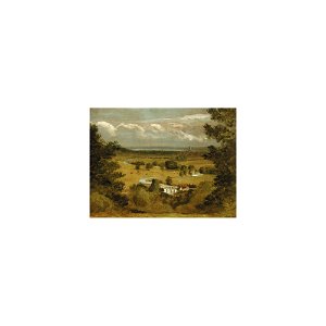 Constable - DEDHAM VALE, lot.7. Free illustration for personal and commercial use.