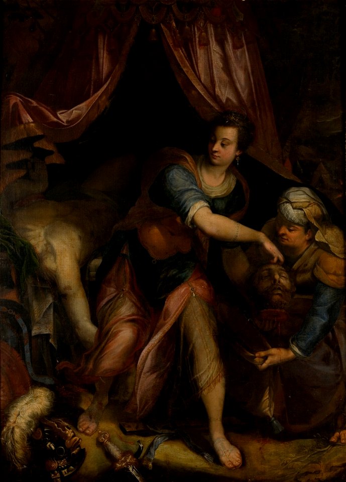 Denys Calvaert - Judith with the Head of Holofernes - KMS981 - Statens Museum for Kunst