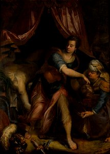 Denys Calvaert - Judith with the Head of Holofernes - KMS981 - Statens Museum for Kunst