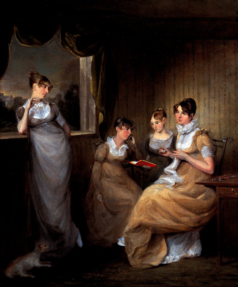 Constable - Group Portrait (previously known as ‘The Ladies of the Family of William Mason’), 1802–1806, R.2002-48