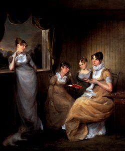 Constable - Group Portrait (previously known as ‘The Ladies of the Family of William Mason’), 1802–1806, R.2002-48