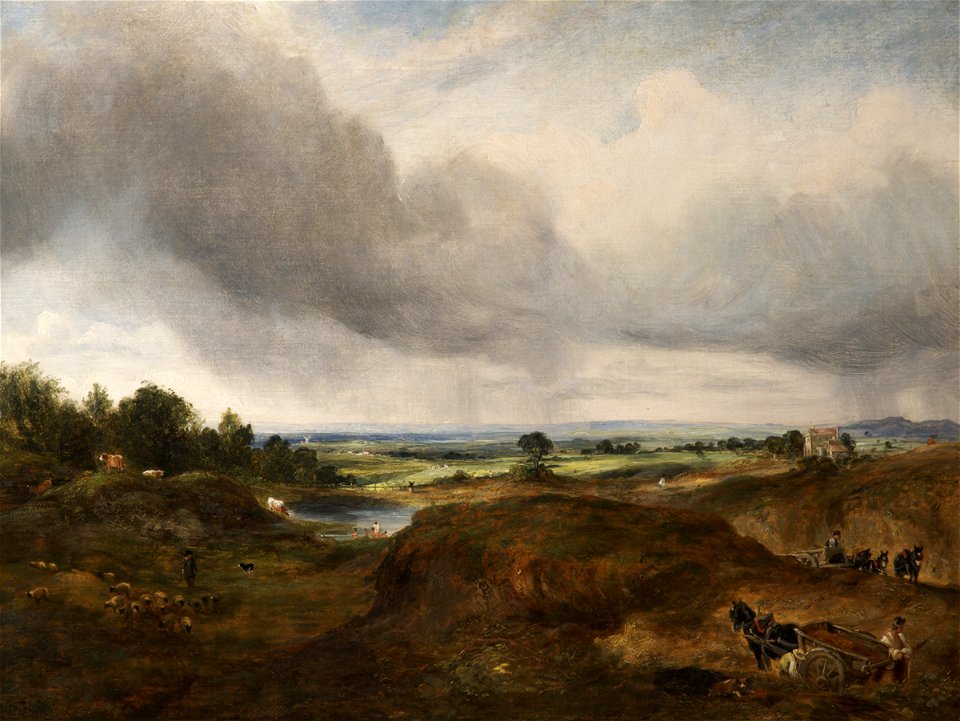 Constable - Hampstead Heath, c.1820–1821, 11.1901