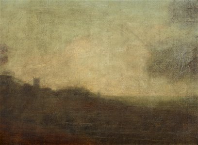 Constable - Landscape Study (verso), c.1790, 515716.1