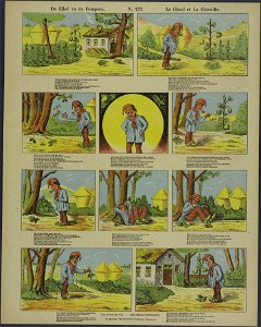 De eikel en de pompoen-Catchpenny print-Borms 0332