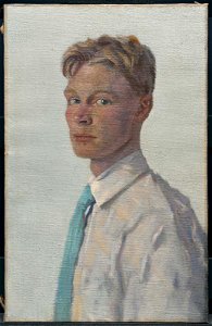 Denman Waldo Ross - Portrait of a Young Man - 19.768 - Museum of Fine Arts. Free illustration for personal and commercial use.