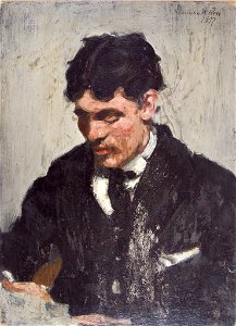 Denman Waldo Ross - Half-length Portrait of a Young Man - 1936.150.576 - Fogg Museum