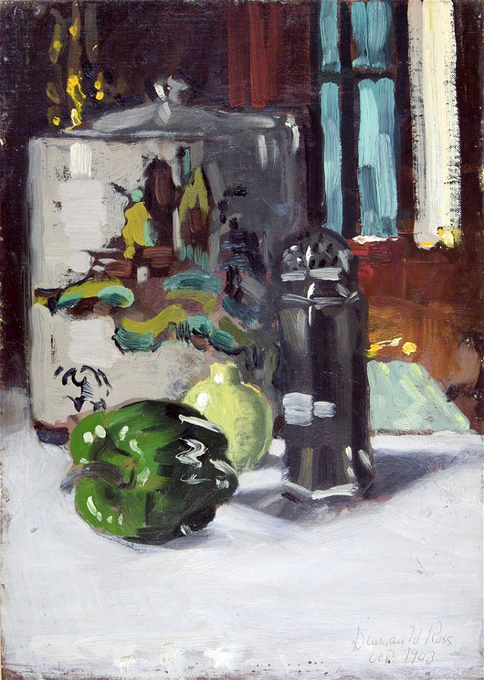 Denman Waldo Ross - Still Life with Pepper - 1936.150.121 - Harvard Art Museums