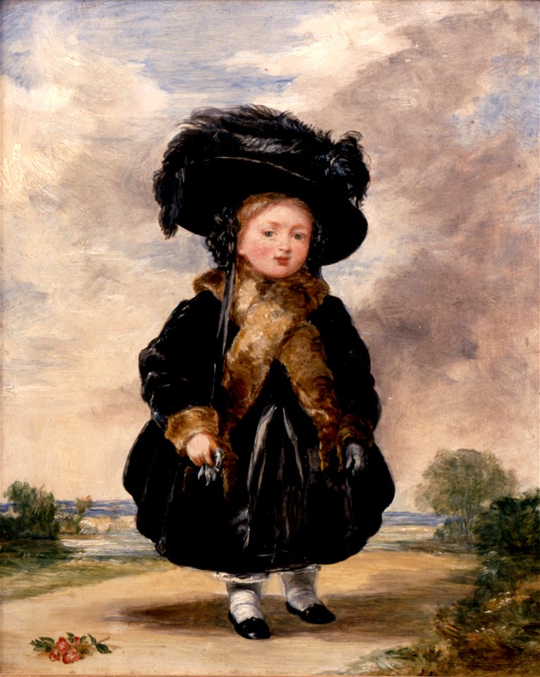 Denning, Stephen Poyntz - Princess Victoria aged Four - Google Art Project