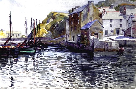 Dennis Seaward - Untitled (Harbour Scene) - Sarjeant Gallery