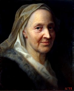 Balthasar Denner - Portrait of an old woman (Eremitage). Free illustration for personal and commercial use.