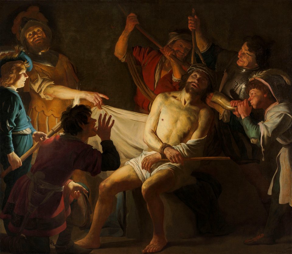 De doornenkroning van Jezus Rijksmuseum SK-A-4837