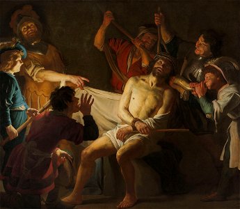 De doornenkroning van Jezus Rijksmuseum SK-A-4837