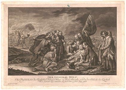 Der General Wolf, ober befehlshaber des Englischen Kriegs Heeres in Nord Amerika,(...) LCCN2003680902