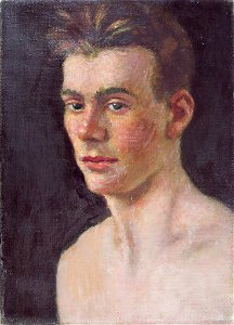 Denman Waldo Ross - John Feeney, verso, Sketches, Two Faces - 1936.150.685 - Fogg Museum
