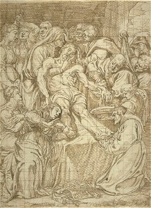 Deodat van der Mont - Anointing the Dead Christ