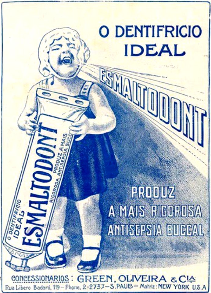 Dentifrício Esmaltodont - 1929