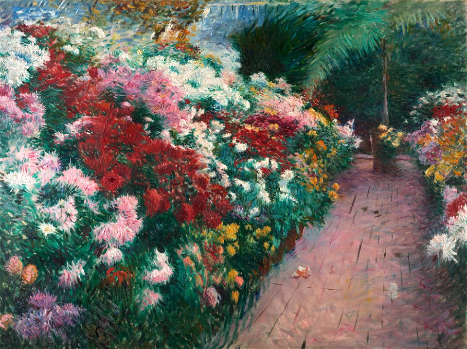 Dennis Miller Bunker - Chrysanthemums - P3w5 - Isabella Stewart Gardner Museum