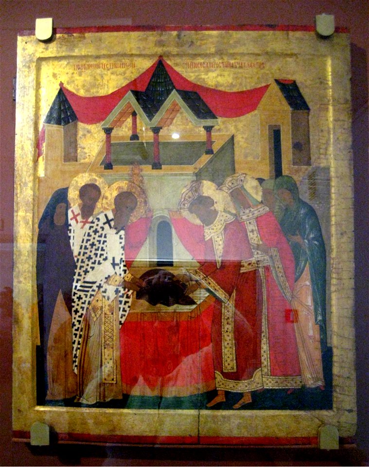 Deposition of the Robe of Virgin Mary (XV c) BIG
