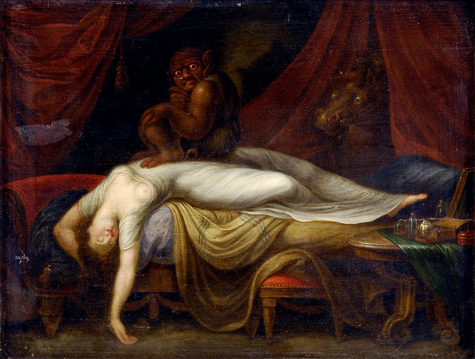 Der Albtraum (Anonym 19 Jh)
