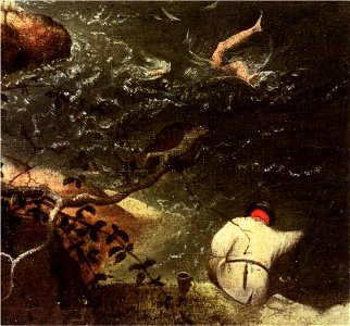 Der Sturz des Ikarus (Ausschnitt)