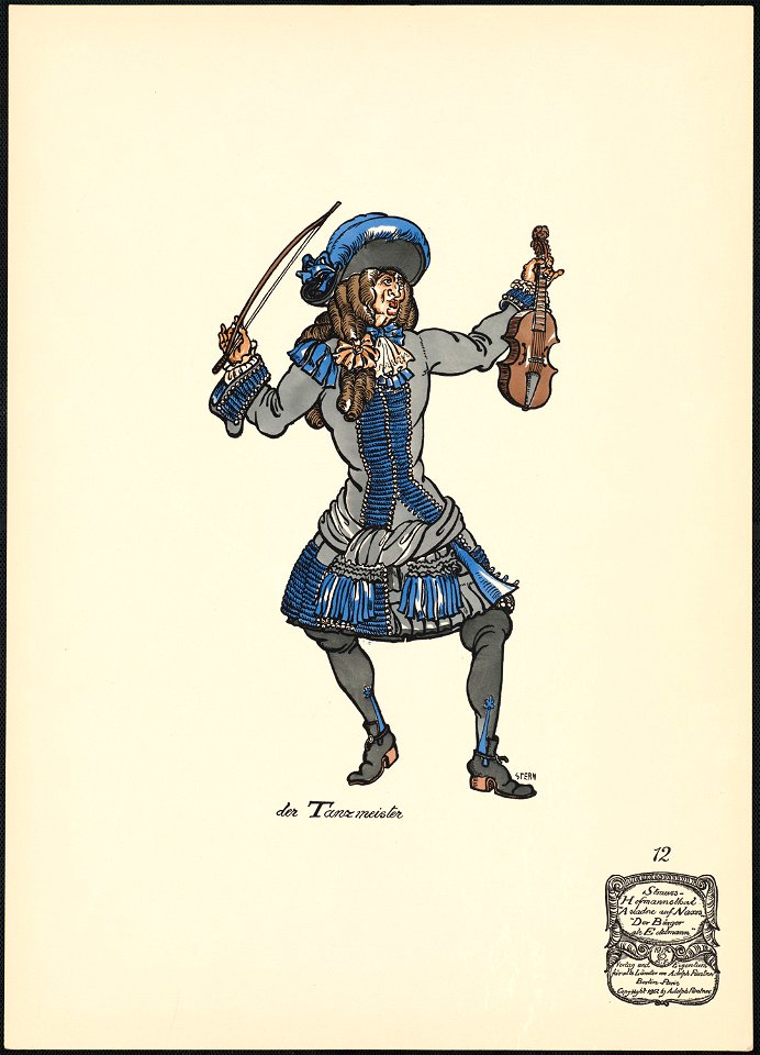Der Tanzmeister (Boston Public Library)