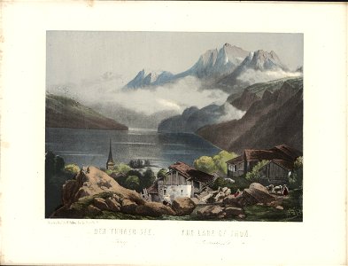 Der Thuner See, Schweiz, objectnr A 58881