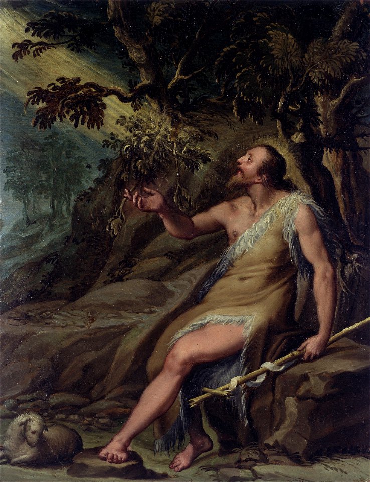 Denys Calvaert - Saint John the Baptist in the Wilderness - 1999.296 - Art Institute of Chicago