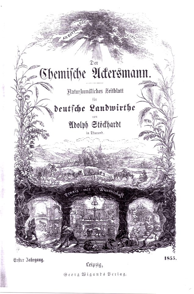 Der Chemische Ackersmann frontispiece