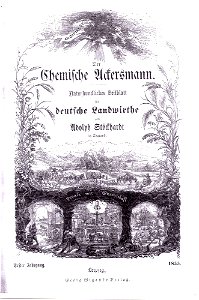 Der Chemische Ackersmann frontispiece