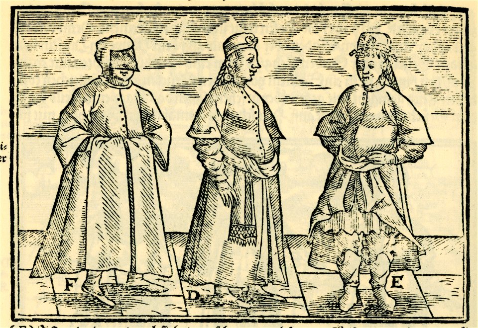 Der Türckischen Weiber Kleidung (2) - Schweigger Salomon - 1608