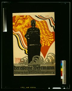 Der eiserner Wehrmann, Königsberg 1915 - Wohlfahrt '15. LCCN2004666103. Free illustration for personal and commercial use.