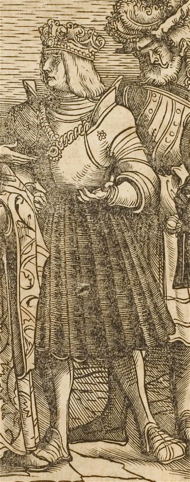 Der Weisskunig 17 Detail Maximilian