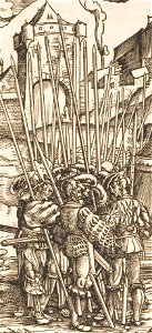 Der Weisskunig 48 Detail Landsknecht