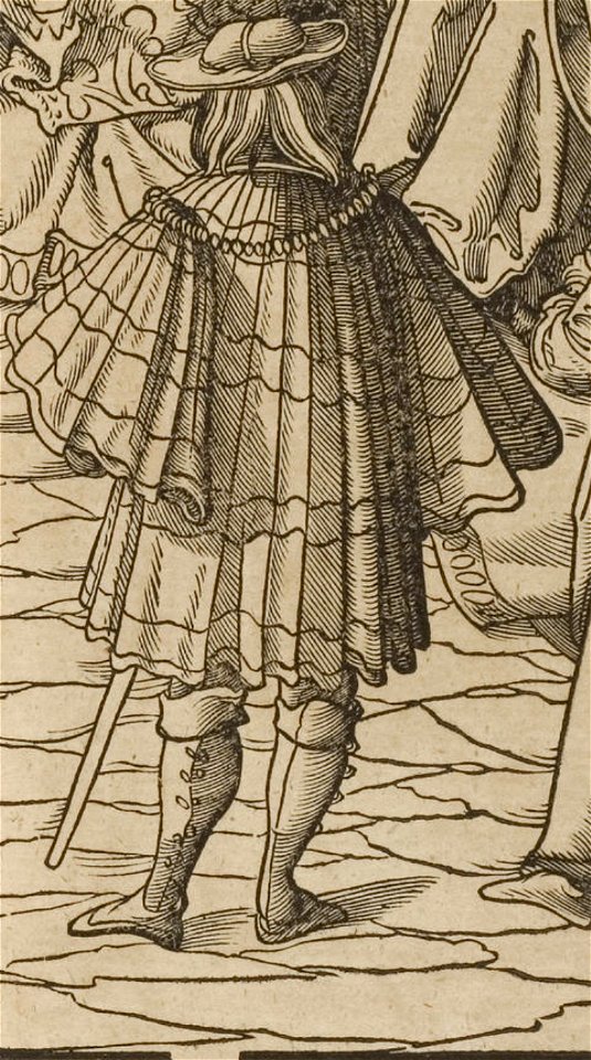 Der Weisskunig 92 Detail Knight