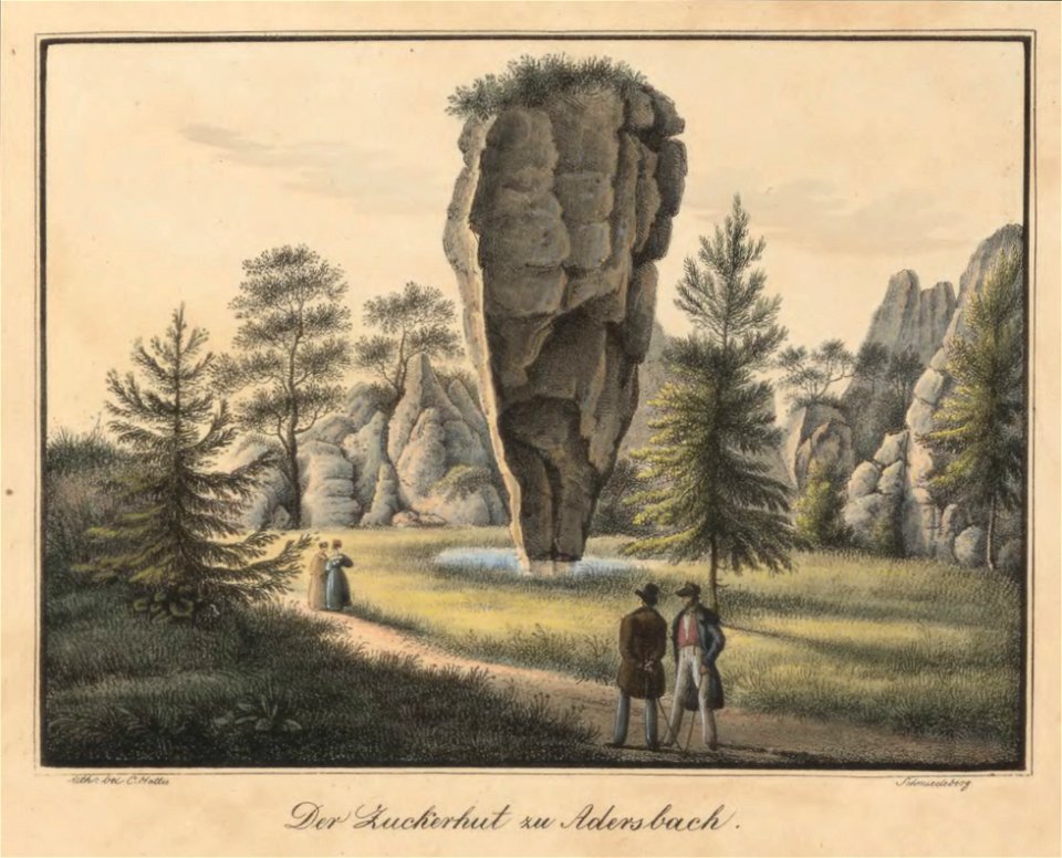 Der Zuckerhut zu Adersbach Carl Theodor Mattis