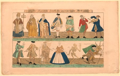 Der allgemeine lauft der gegenmärtigen welt LCCN2003691137