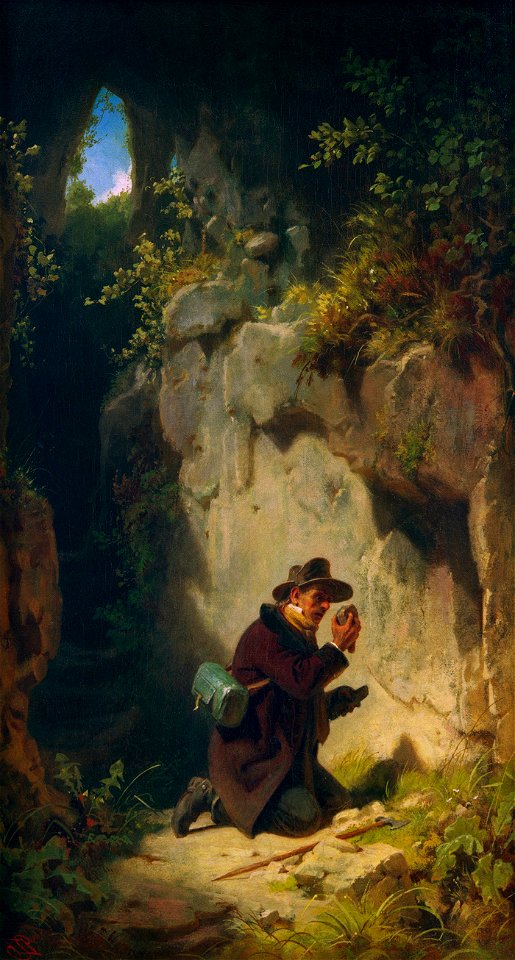 Der Geologe (Carl Spitzweg, Version 2)