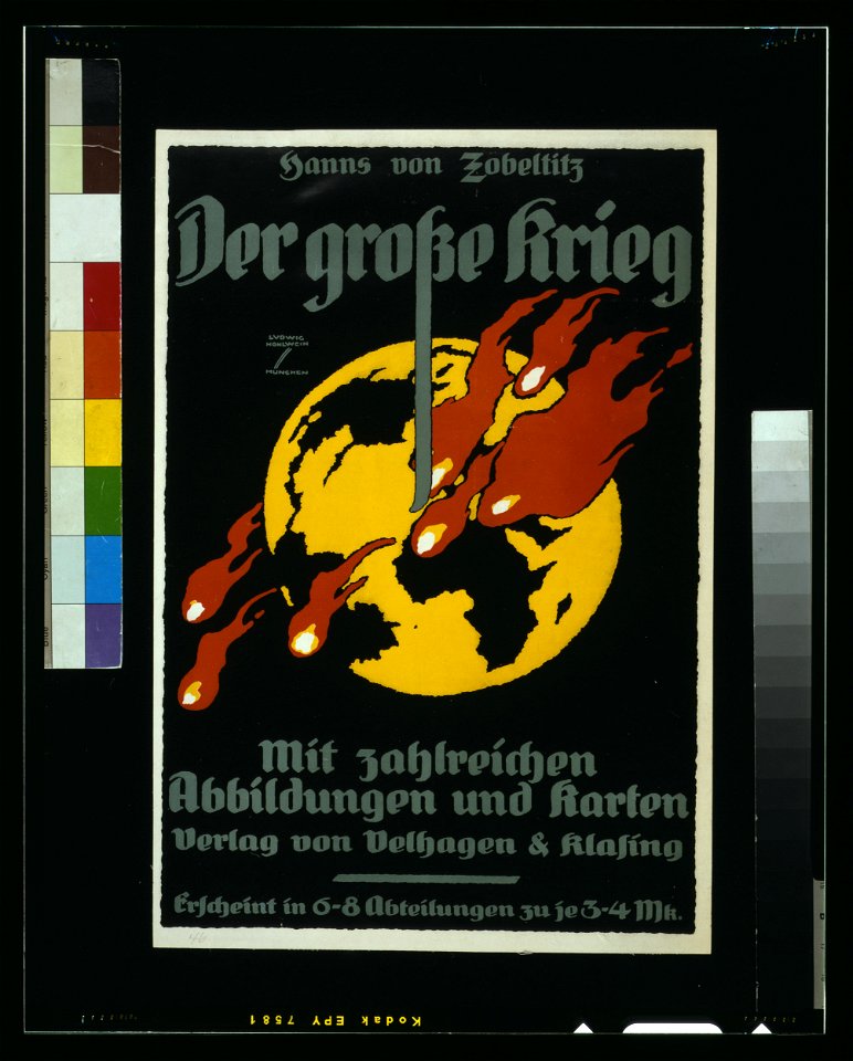 Der grosse Krieg, (von) Hanns von Zobeltitz, mit zahlreichen Abbildungen und Karten LCCN2004665952