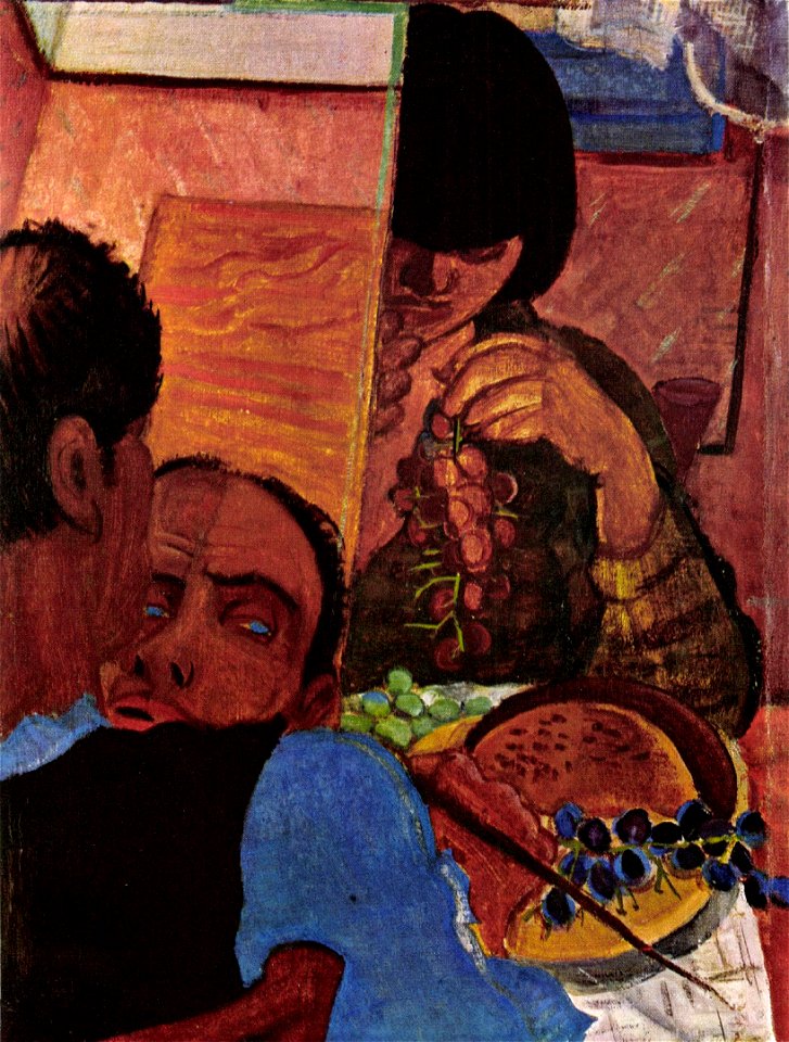 Derkovits Grape Eater 1929