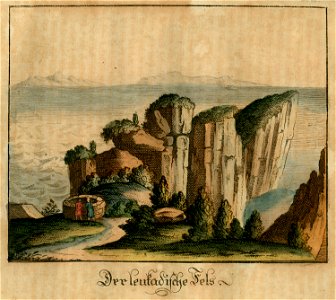 Der leukadische Fels - Griechenland- Die Ionischen Inseln Nach Den Neuesten Und Beste Quellen Bearbeitet Schweidnitz Świdnica Ca - 1825