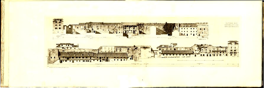 Der Palast Diokletians in Spalato - Niemann - Tafel 02