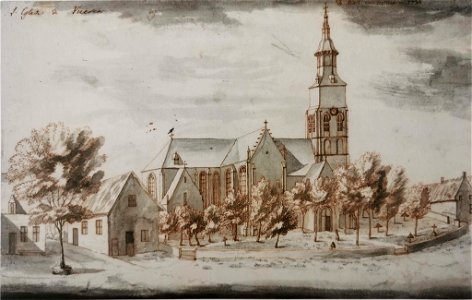 Derons (attr.), De kerck van tervueren, 1728 (MSB)