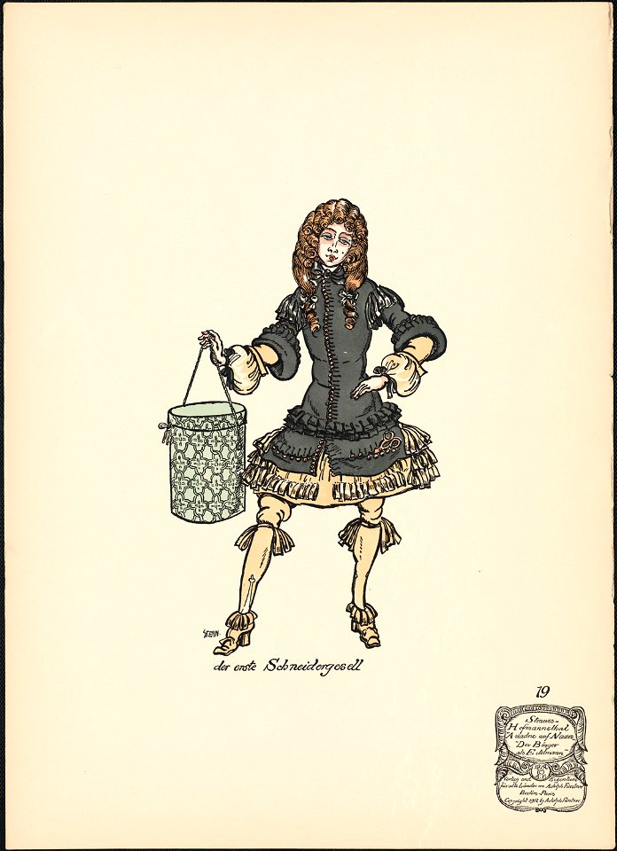 Der erste Schneidergesell (Boston Public Library)