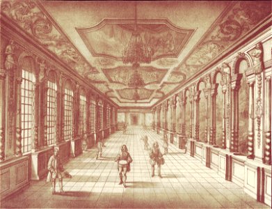 Der Speise-Saal der churfürstlichen Favorite